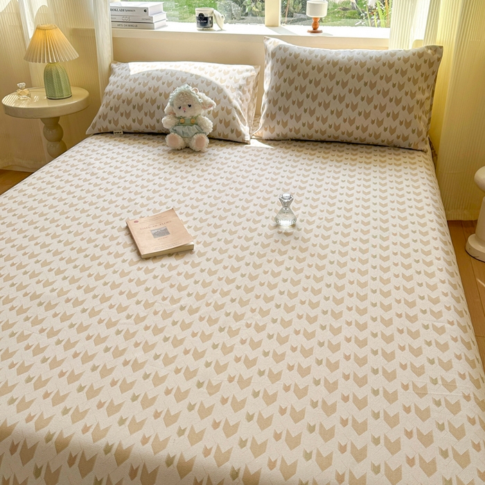 91家纺网 家纺一手货源 找家纺 红日子纺织品 2026新款老粗布原棉床单单床单床单单件 金羽