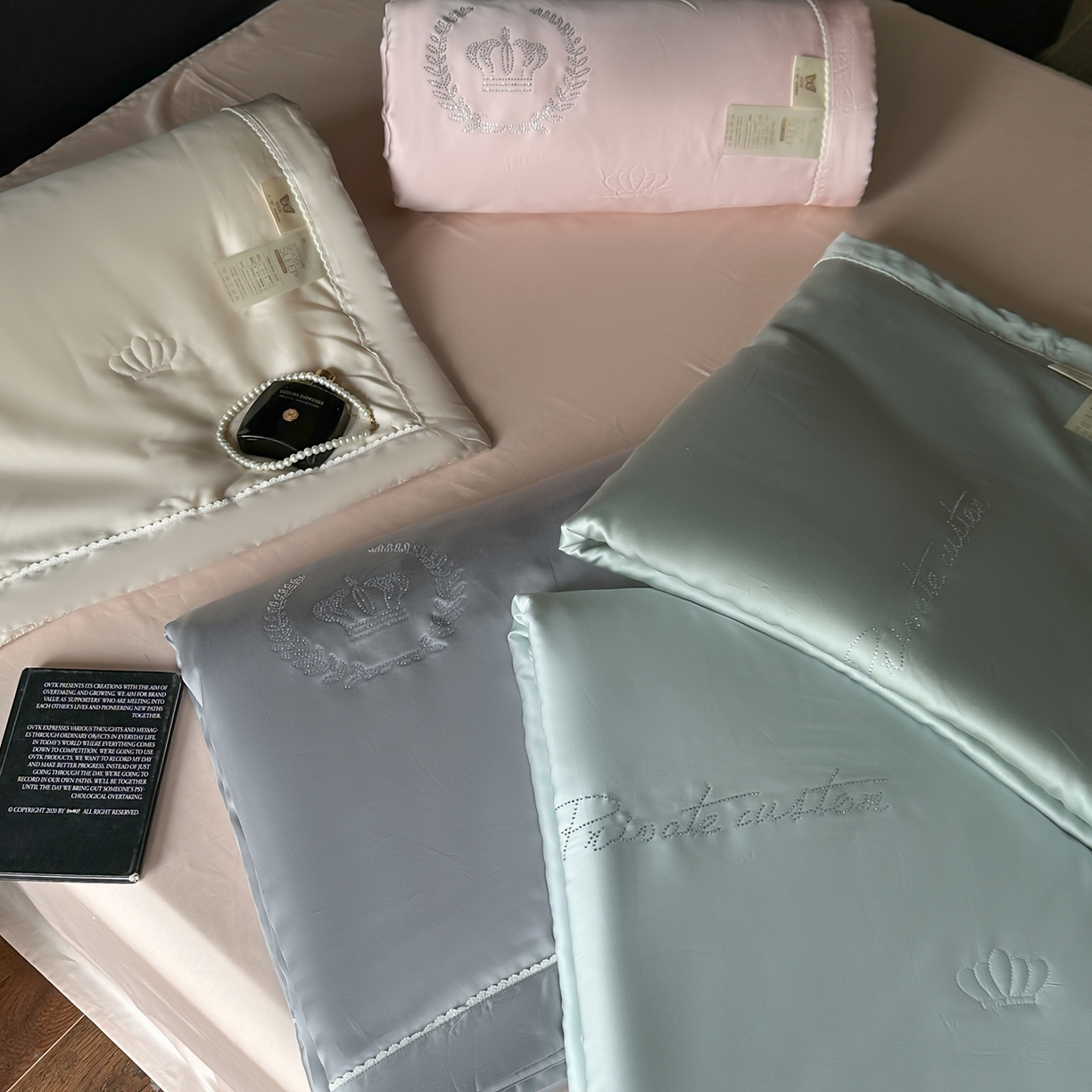 91家纺网 家纺一手货源 找家纺 （总）摩时 2026新款纯色天丝夏被夏凉被空调被