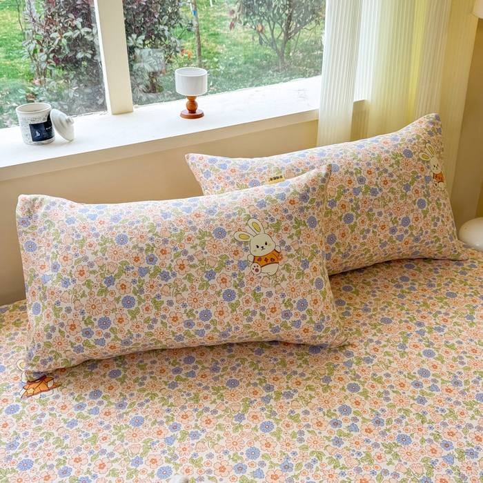 91家纺网 家纺一手货源 找家纺 红日子纺织品 2026新款老粗布原棉床单单床单床单单件 晴野