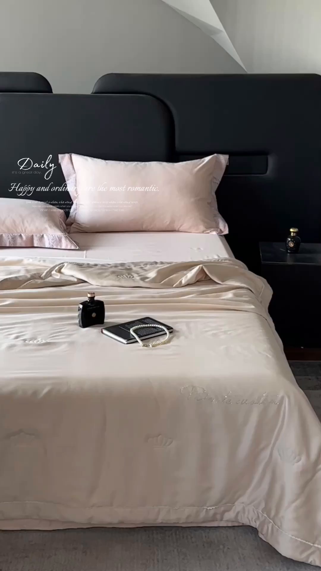 91家纺网 家纺一手货源 找家纺 摩时 2026新款纯色天丝夏被夏凉被空调被 丝悦-燕麦色