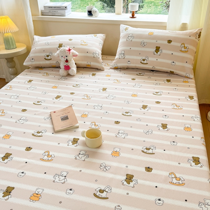 91家纺网 家纺一手货源 找家纺 红日子纺织品 2026新款老粗布原棉床单单床单床单单件 熊棠