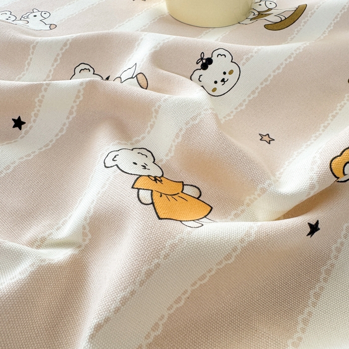 91家纺网 家纺一手货源 找家纺 红日子纺织品 2026新款老粗布原棉床单单床单床单单件 熊棠