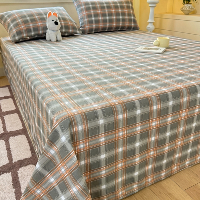 91家纺网 家纺一手货源 找家纺 红日子纺织品 2026新款老粗布原棉床单单床单床单单件 序章