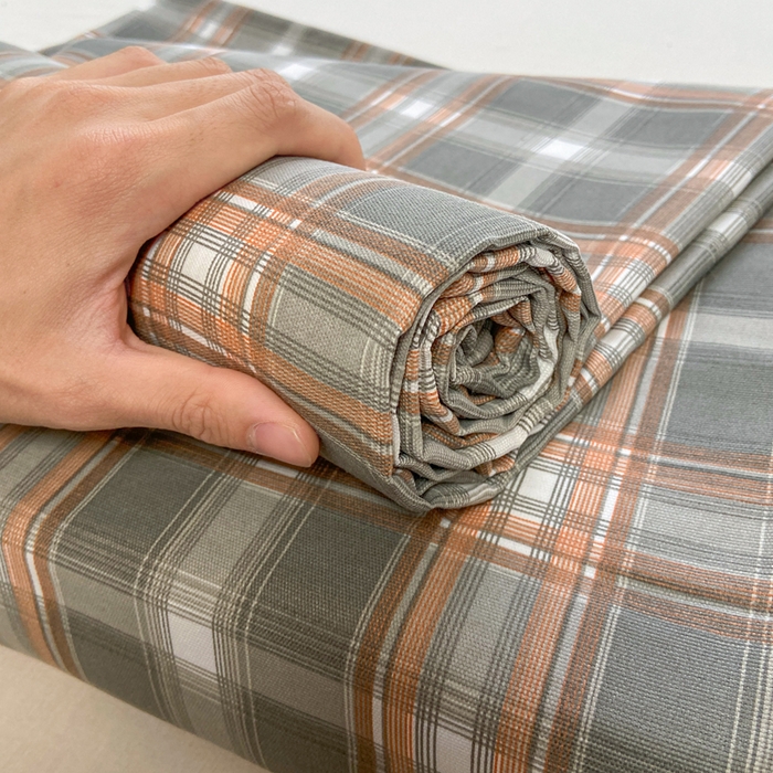 91家纺网 家纺一手货源 找家纺 红日子纺织品 2026新款老粗布原棉床单单床单床单单件 序章