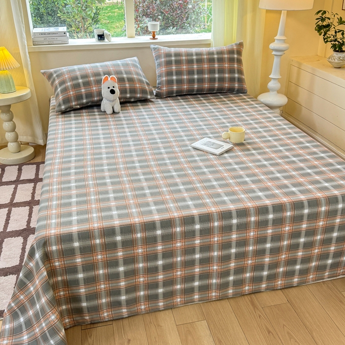 91家纺网 家纺一手货源 找家纺 红日子纺织品 2026新款老粗布原棉床单单床单床单单件 序章