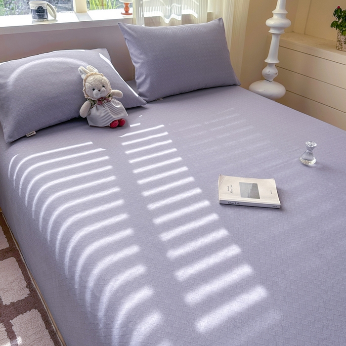 91家纺网 家纺一手货源 找家纺 红日子纺织品 2026新款老粗布原棉床单单床单床单单件 紫织