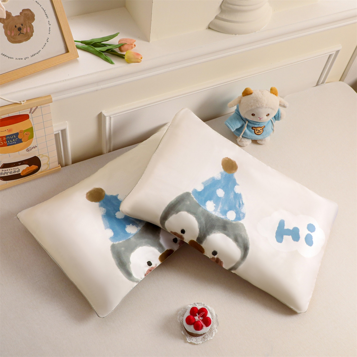 91家纺网 家纺一手货源 找家纺 （总）布凡家居 2026新款A类60支莱赛尔天丝枕套 枕套单件