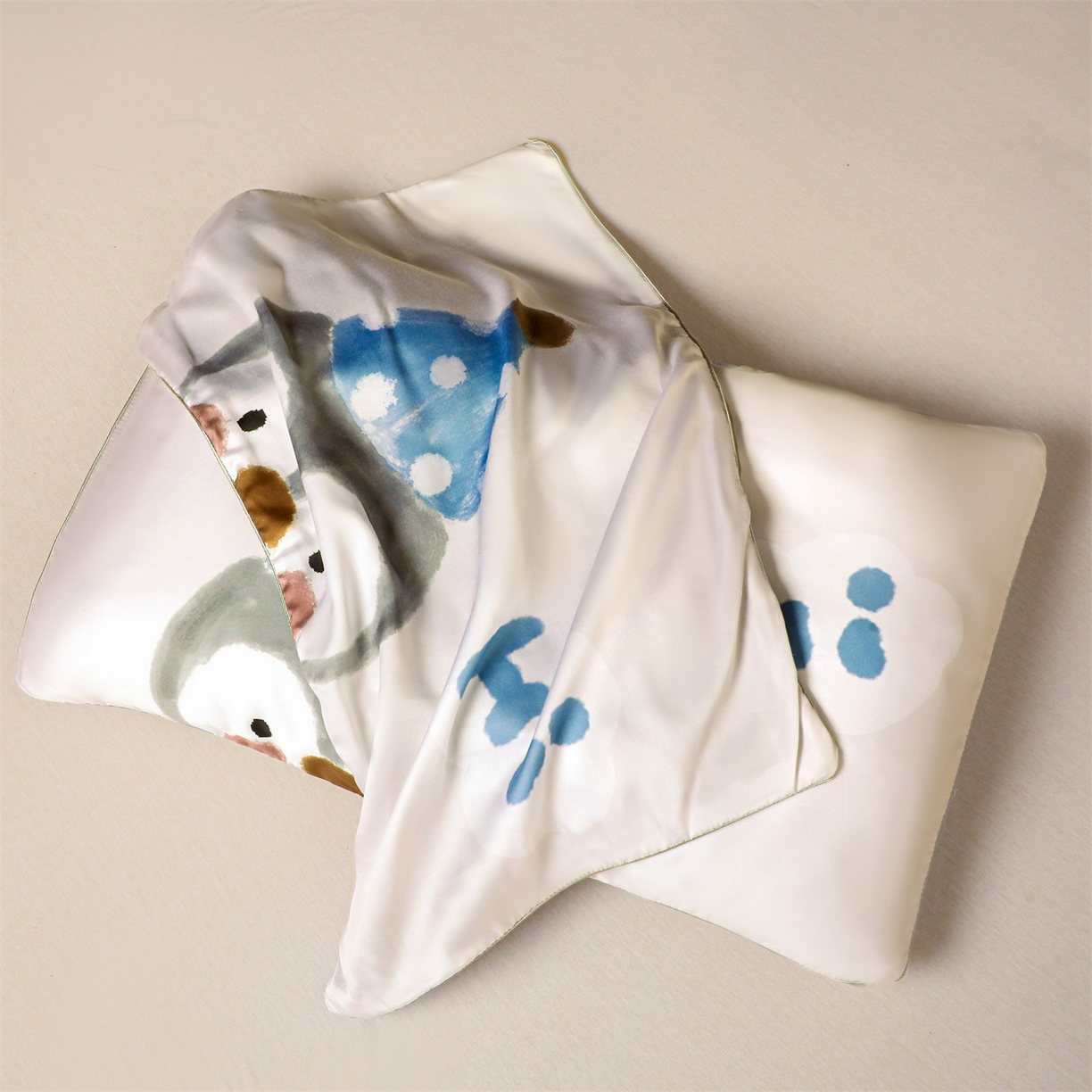 91家纺网 家纺一手货源 找家纺 （总）布凡家居 2026新款A类60支莱赛尔天丝枕套 枕套单件