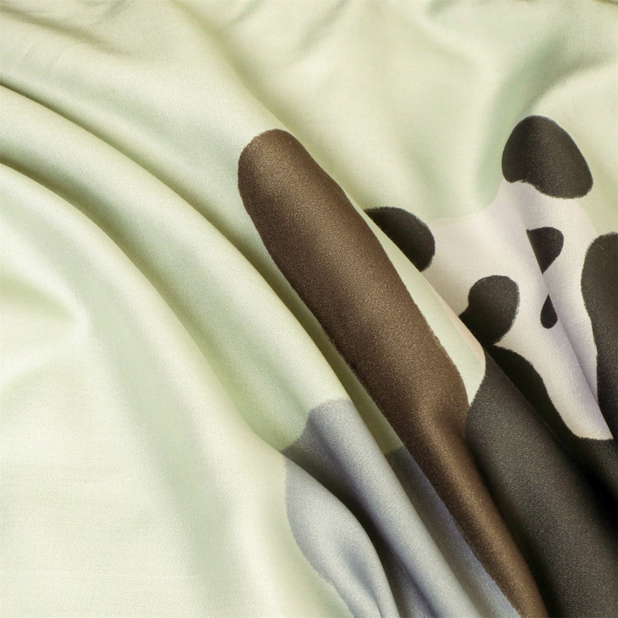 91家纺网 家纺一手货源 找家纺 布凡家居 2026新款A类60支莱赛尔天丝枕套 枕套单件 熊猫竹