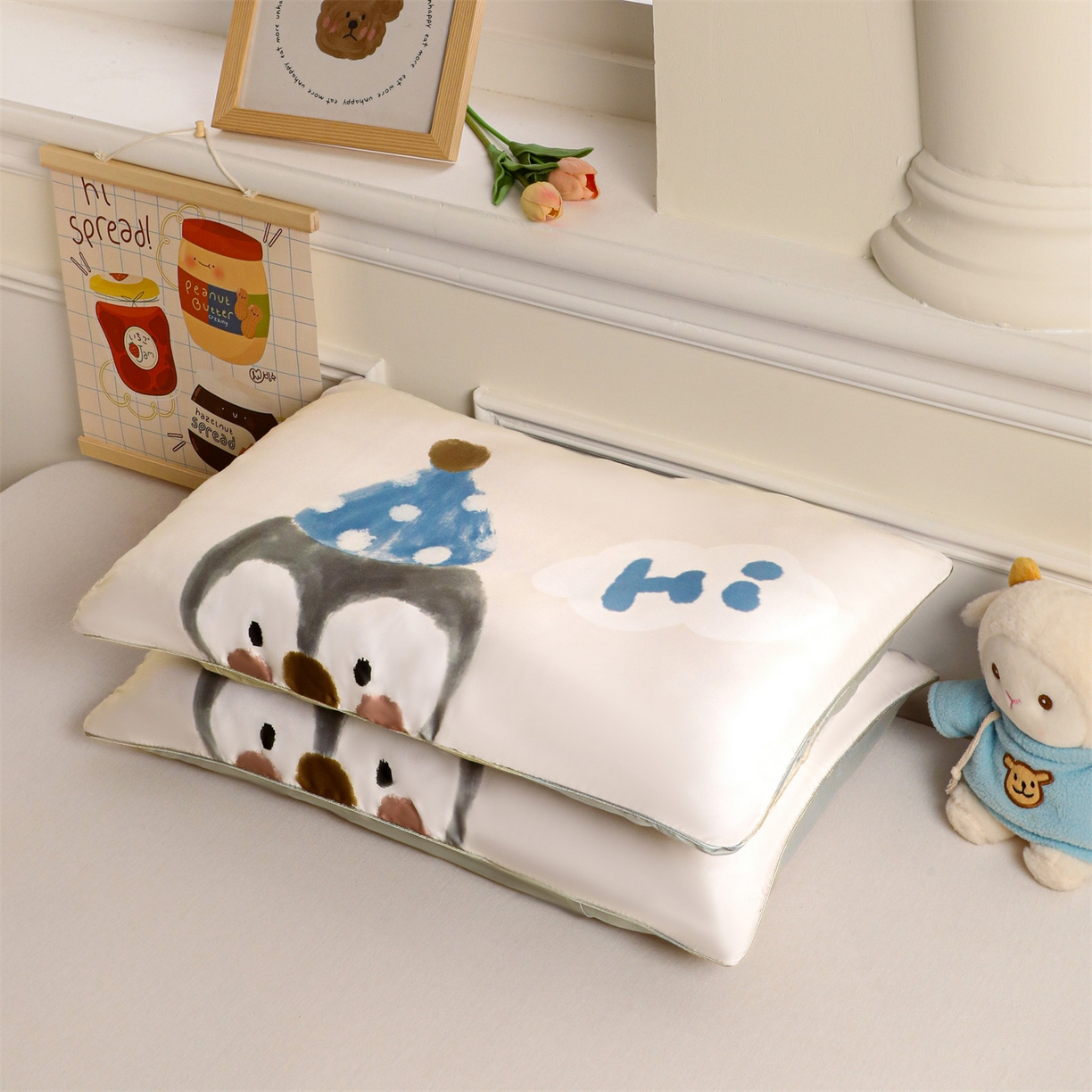 91家纺网 家纺一手货源 找家纺 （总）布凡家居 2026新款A类60支莱赛尔天丝枕套 枕套单件