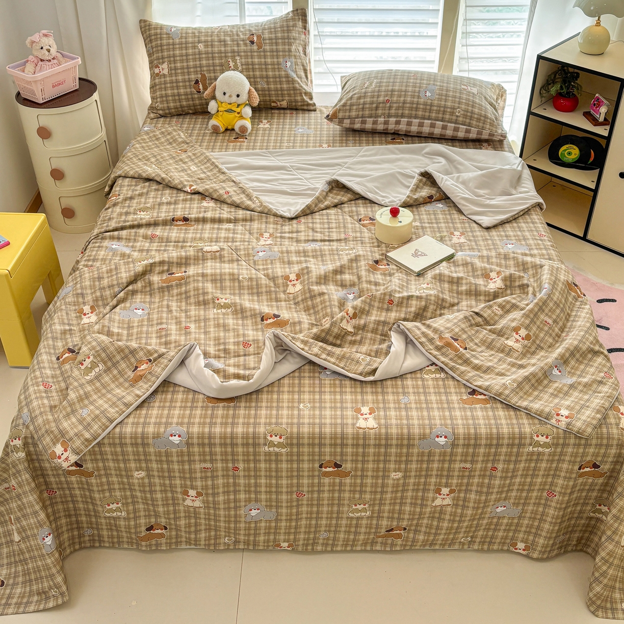 91家纺网 家纺一手货源 找家纺 （总）雅居纺家纺 2026新款A版全棉B版凉感夏被夏凉被空调被