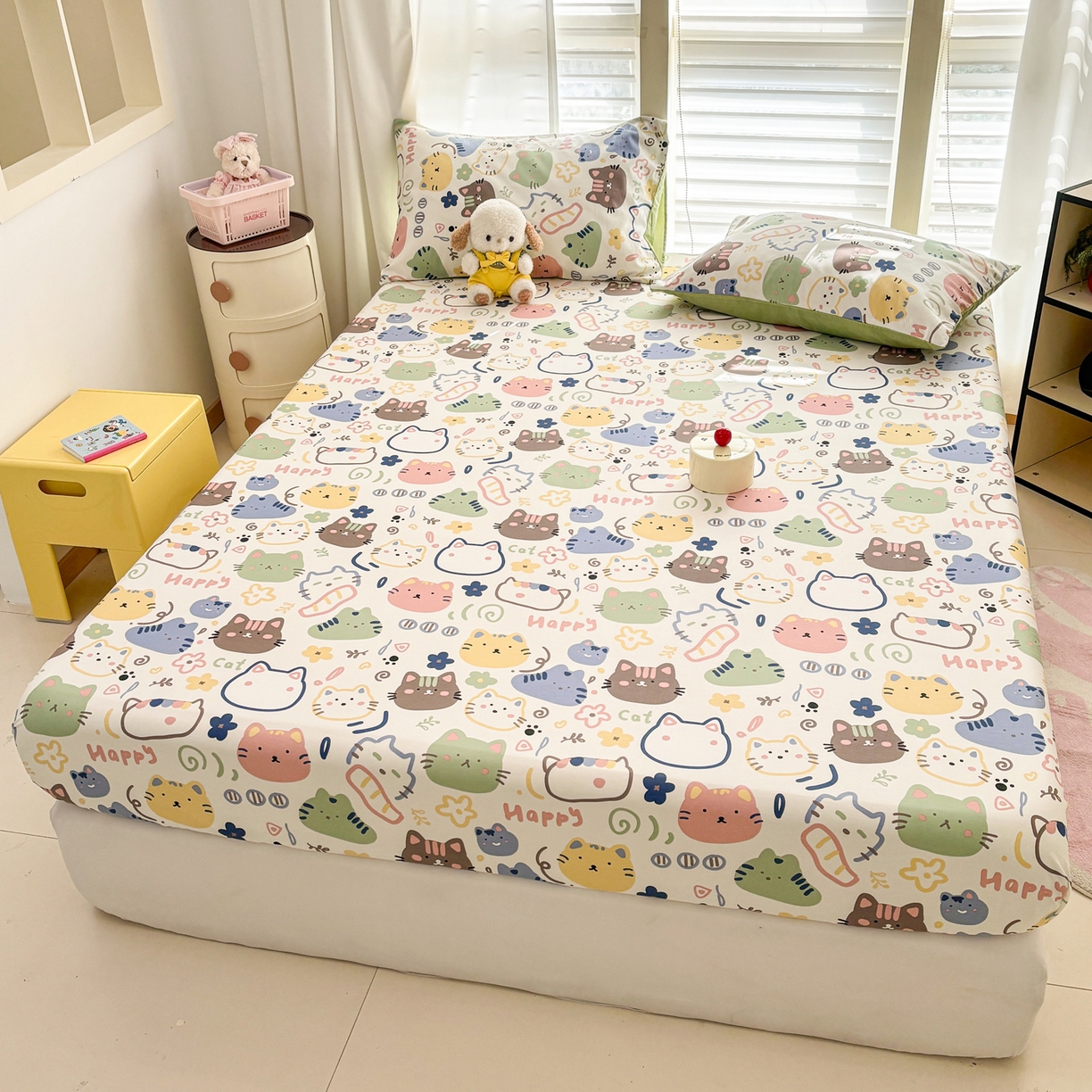 91家纺网 家纺一手货源 找家纺 雅居纺家纺 2026新款A版全棉B版凉感夏被夏凉被空调被 夏被 趣多猫