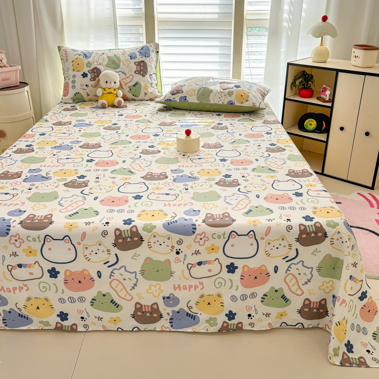 91家纺网 家纺一手货源 找家纺 雅居纺家纺 2026新款A版全棉B版凉感夏被夏凉被空调被 夏被 趣多猫