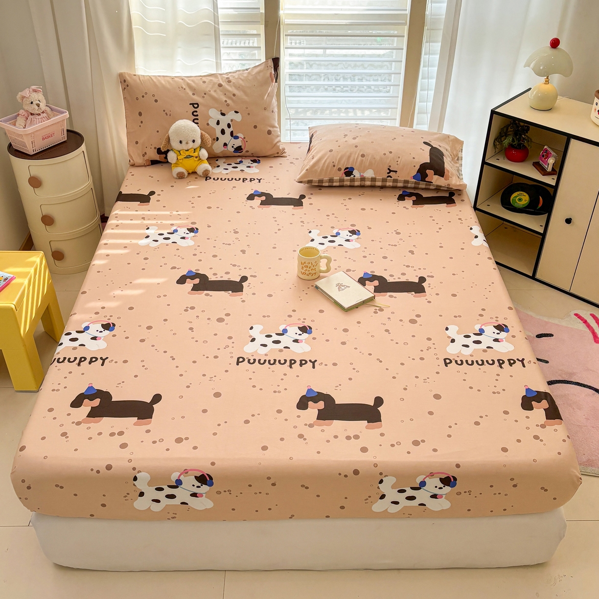 91家纺网 家纺一手货源 找家纺 雅居纺家纺 2026新款A版全棉B版凉感夏被夏凉被空调被 夏被 斑点狗