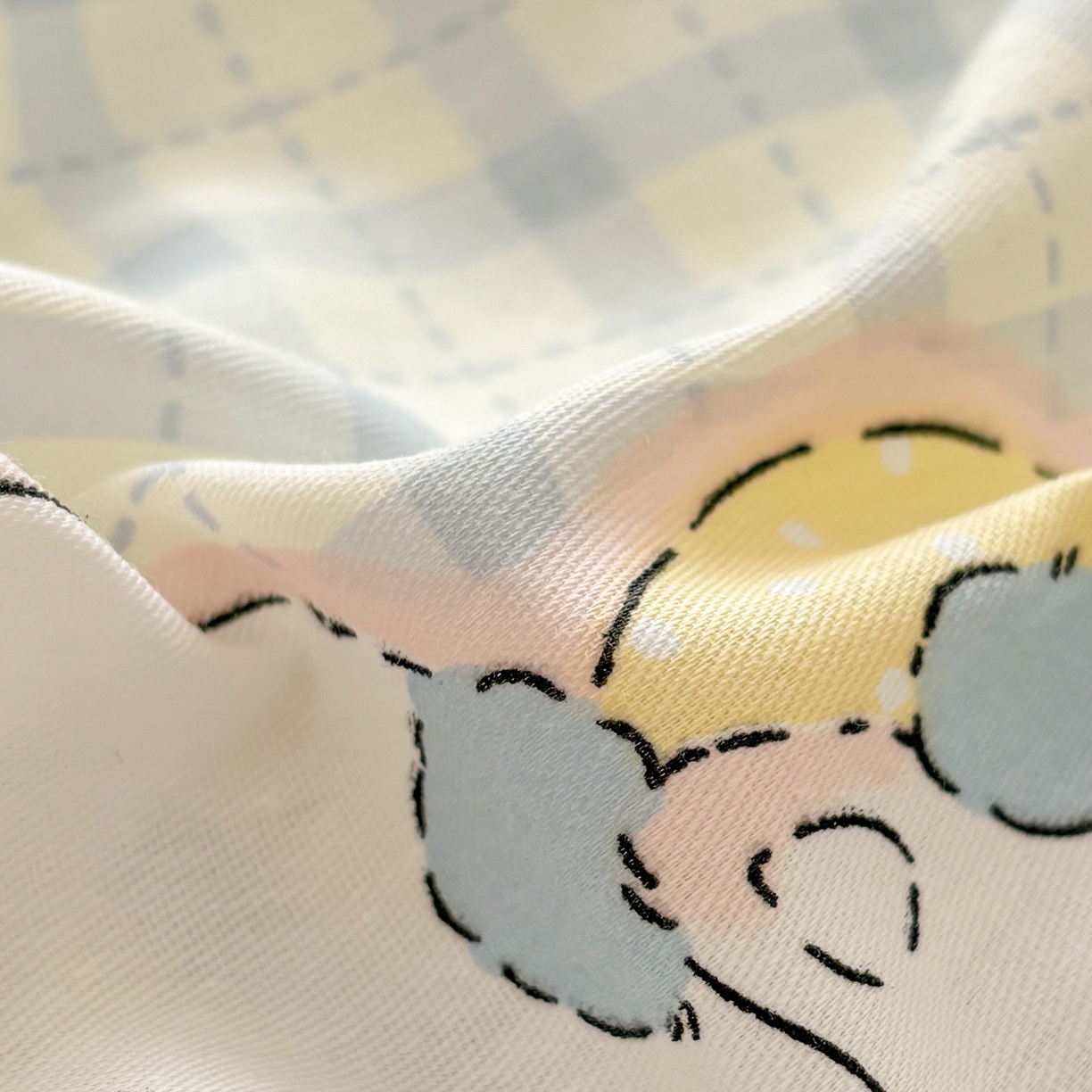 91家纺网 家纺一手货源 找家纺 雅居纺家纺 2026新款A版全棉B版凉感夏被夏凉被空调被 夏被 贪睡猫猫