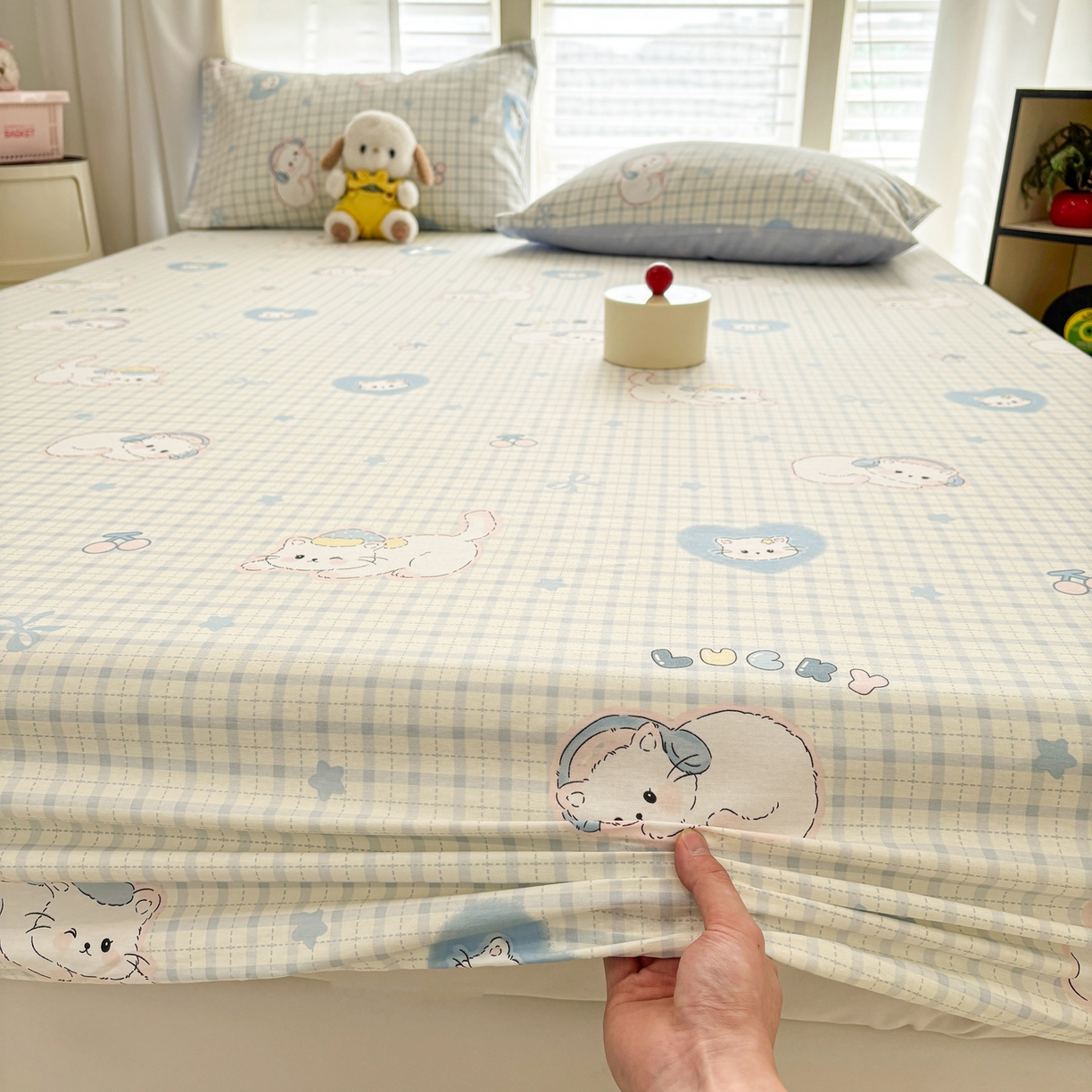 91家纺网 家纺一手货源 找家纺 雅居纺家纺 2026新款A版全棉B版凉感夏被夏凉被空调被 夏被 贪睡猫猫