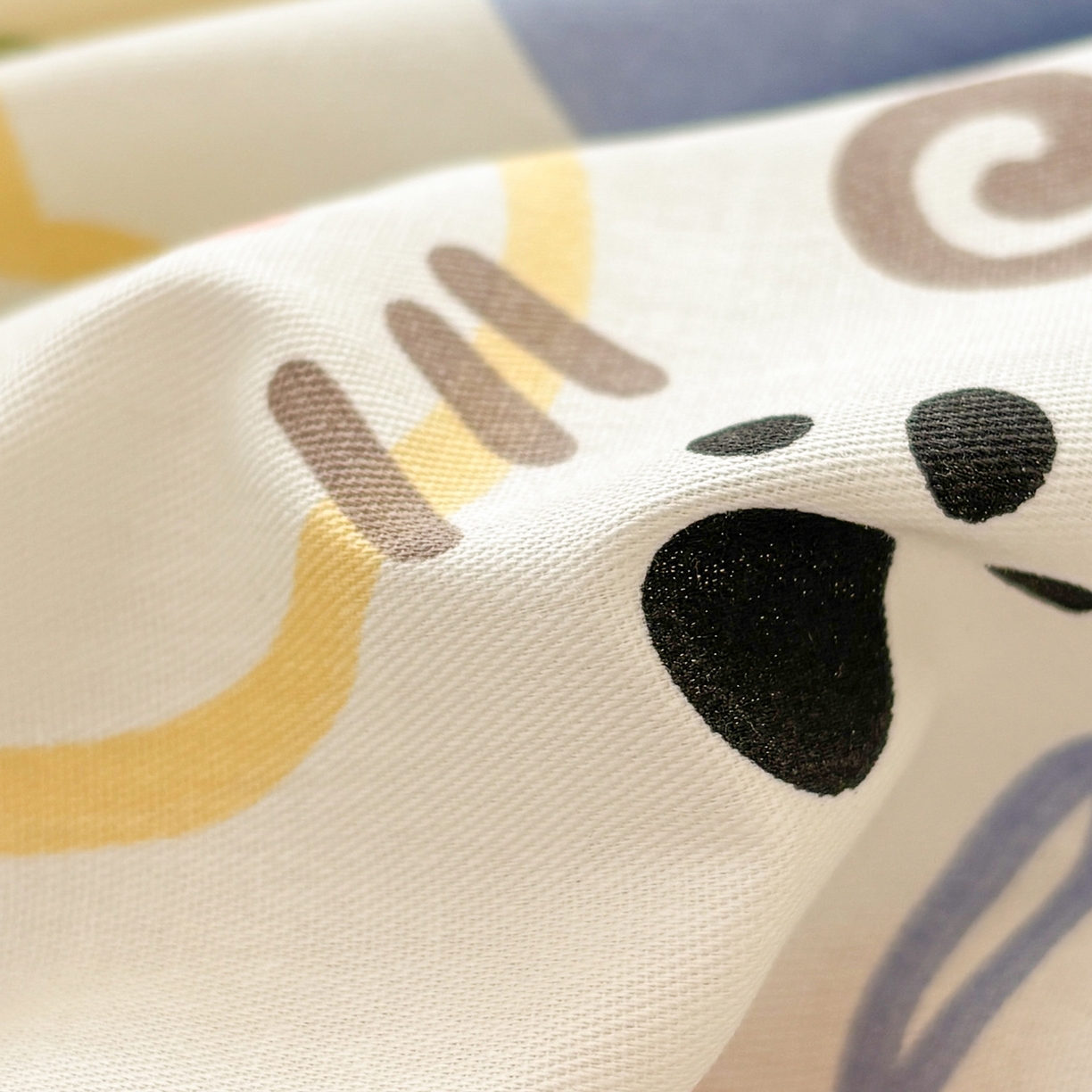 91家纺网 家纺一手货源 找家纺 雅居纺家纺 2026新款全棉纯棉单床单床笠枕套单件单品系列 单品 趣多猫