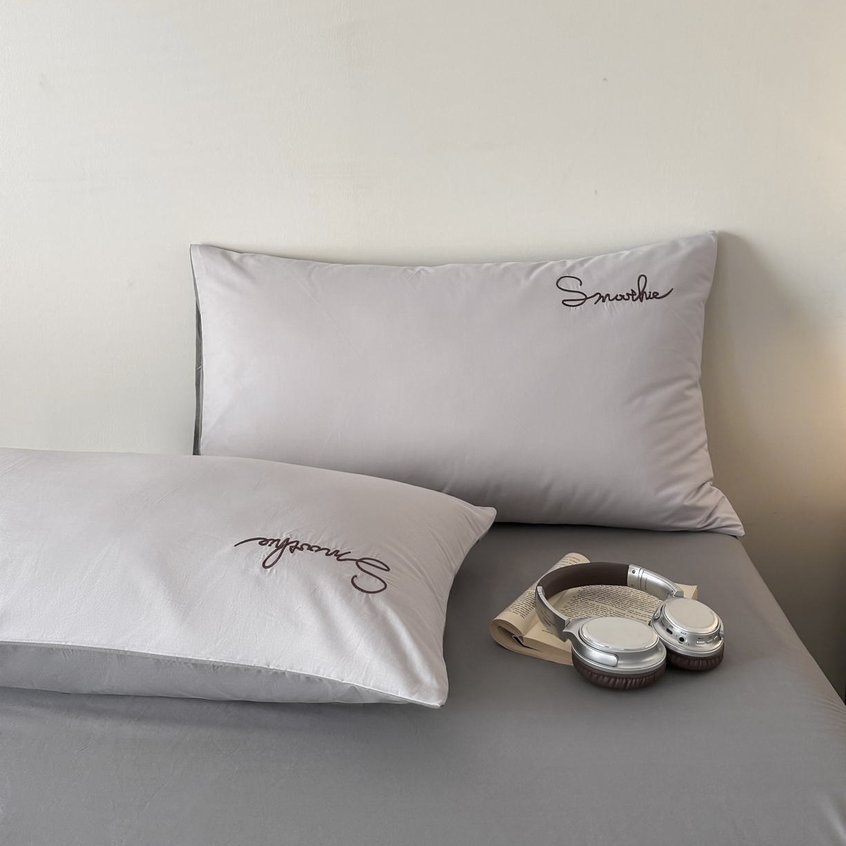 91家纺网 家纺一手货源 找家纺 （总）ab家纺 2026新款刺绣双拼40支全棉水洗四件套