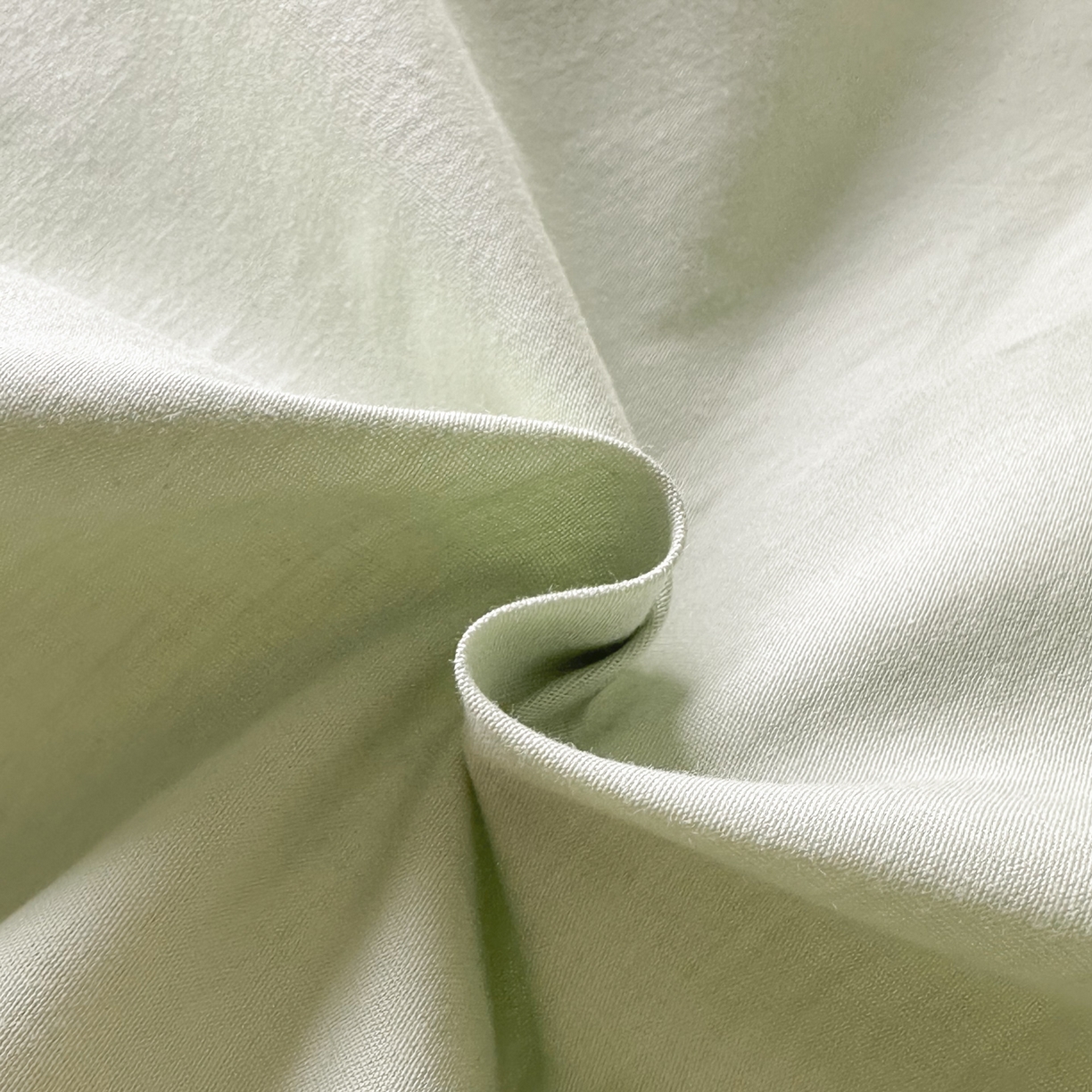 91家纺网 家纺一手货源 找家纺 ab家纺 2026新款刺绣双拼40支全棉水洗四件套 橄榄绿柠檬