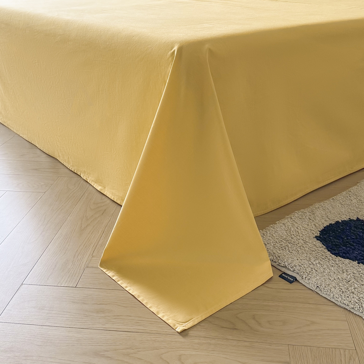 91家纺网 家纺一手货源 找家纺 ab家纺 2026新款刺绣双拼40支全棉水洗四件套 橄榄绿柠檬