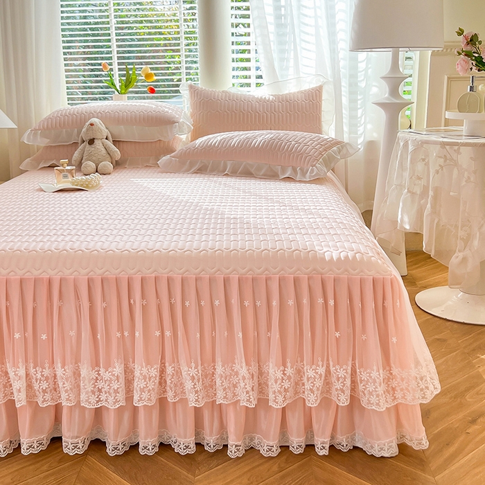 91家纺网 家纺一手货源 找家纺 （总）后庭寝室 2026春夏新款乳胶凉席夏凉被空调被夏被四件套-爱意系列