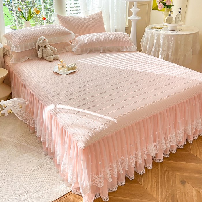 91家纺网 家纺一手货源 找家纺 （总）后庭寝室 2026春夏新款乳胶凉席夏凉被空调被夏被四件套-爱意系列