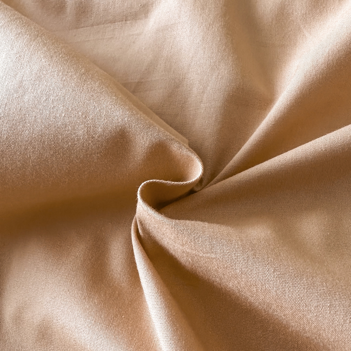 91家纺网 家纺一手货源 找家纺 ab家纺 2026新款刺绣双拼40支全棉水洗四件套 西柚卡其