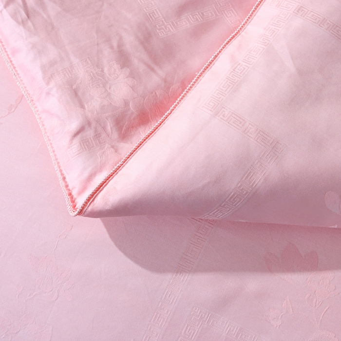 91家纺网 家纺一手货源 找家纺 （总）禹祥家纺 2025新款60s全棉提花蚕丝被被子被芯-芳菲影致系列