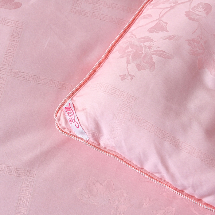 91家纺网 家纺一手货源 找家纺 （总）禹祥家纺 2025新款60s全棉提花蚕丝被被子被芯-芳菲影致系列