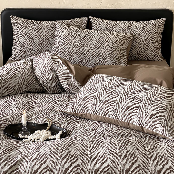 91家纺网 家纺一手货源 找家纺 （总）宜代光年 2026新款全棉厚织色织大提花四件套系列