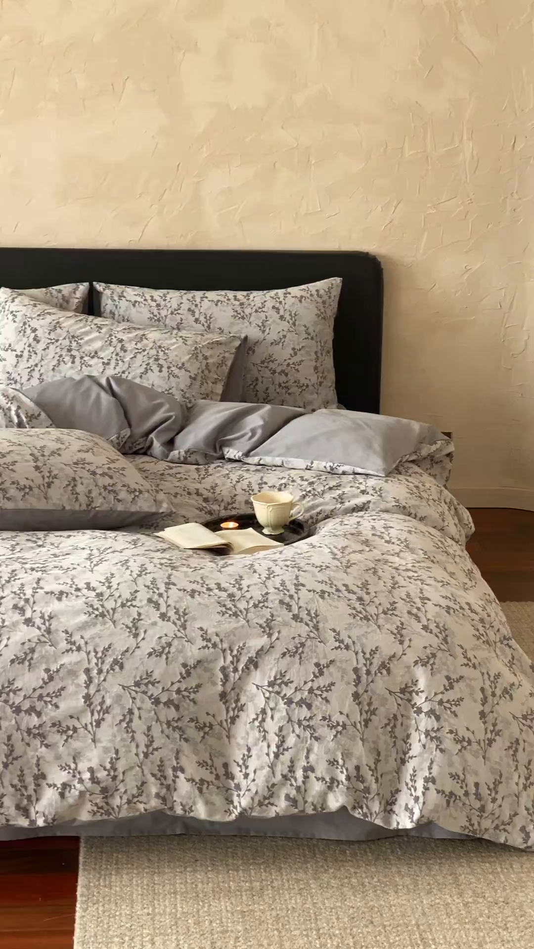 91家纺网 家纺一手货源 找家纺 宜代光年 2026新款全棉厚织色织大提花四件套系列 甜策