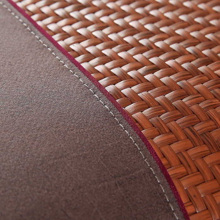 91家纺网 家纺一手货源 找家纺 （总）小牛席业 2026春夏新款霸王藤夏凉枕枕头枕芯（枕套+枕芯）-清雅花语夏天枕套藤枕头冰藤枕套冰丝枕套