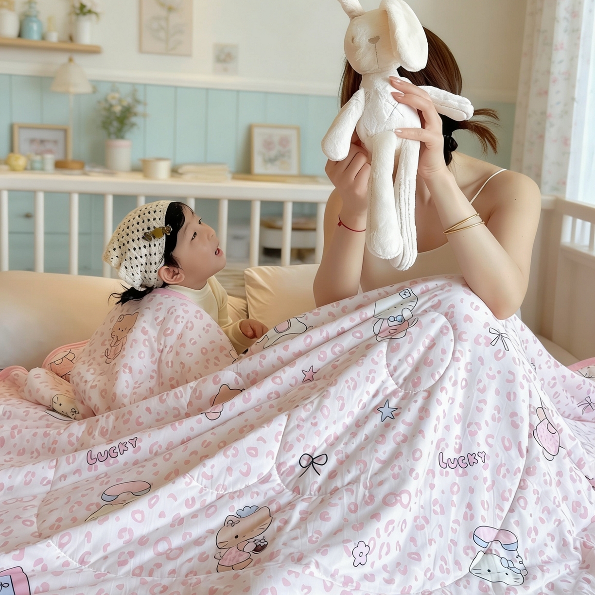 91家纺网 家纺一手货源 找家纺 （总）兜米家居 2026春夏新款针织夏被夏凉被空调被