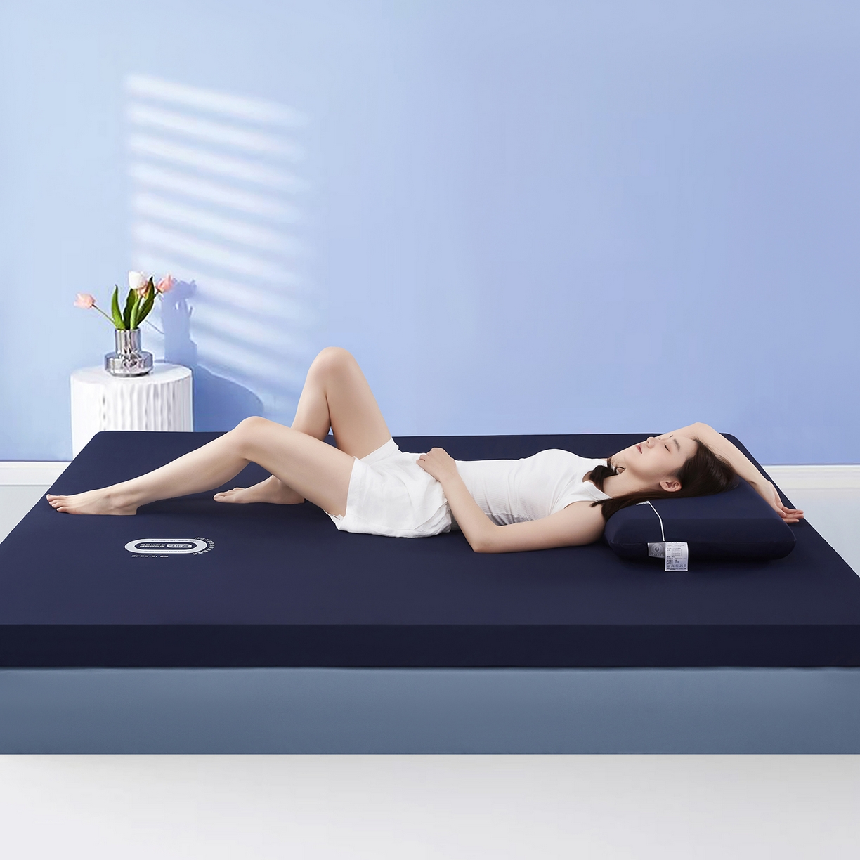 91家纺网 家纺一手货源 找家纺 （总）栩裕纺织 2026新品【某朵同款】星级酒店慢回弹记忆棉床垫 支持定做特殊尺寸