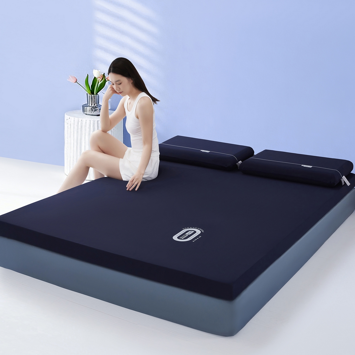 91家纺网 家纺一手货源 找家纺 （总）栩裕纺织 2026新品【某朵同款】星级酒店慢回弹记忆棉床垫 支持定做特殊尺寸