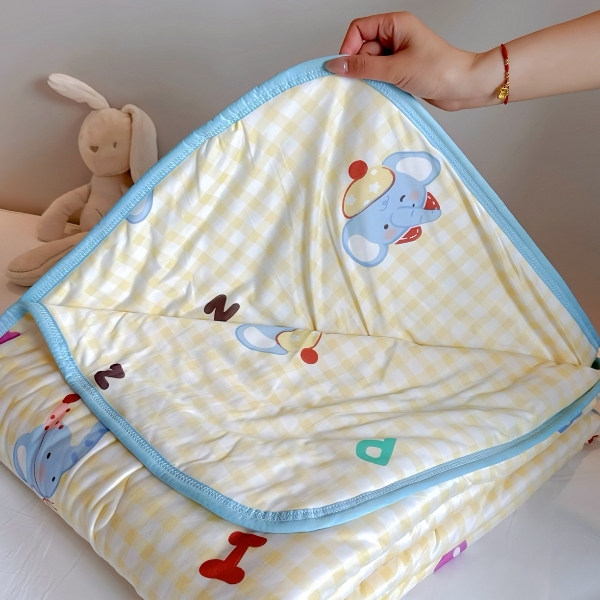 91家纺网 家纺一手货源 找家纺 （总）兜米家居 2026春夏新款针织夏被夏凉被空调被