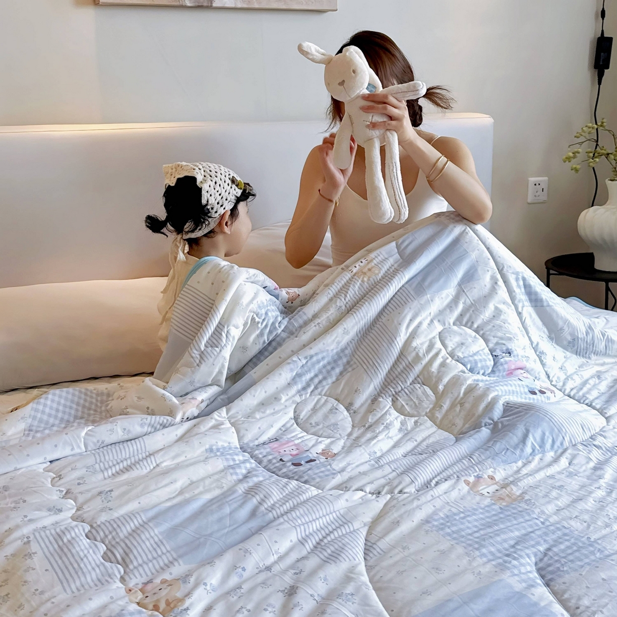 91家纺网 家纺一手货源 找家纺 兜米家居 2026春夏新款针织夏被夏凉被空调被 萌宠乐园