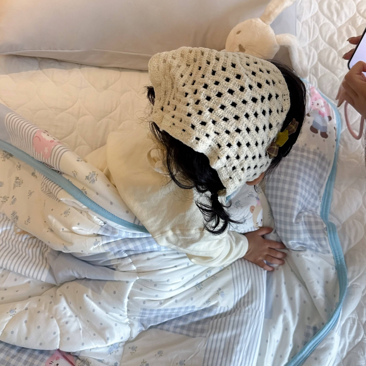 91家纺网 家纺一手货源 找家纺 兜米家居 2026春夏新款针织夏被夏凉被空调被 萌宠乐园