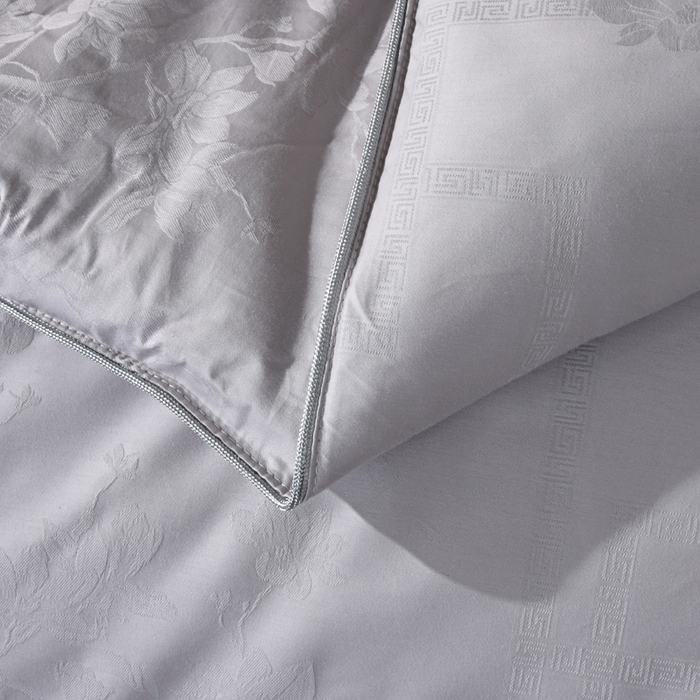 91家纺网 家纺一手货源 找家纺 （总）禹祥家纺 2025新款60s全棉提花蚕丝被被子被芯-芳菲影致系列