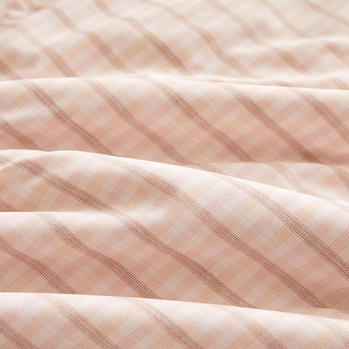 91家纺网 家纺一手货源 找家纺 海洋家纺 2026新款100%新疆棉花印花夏被亲肤仿棉夏凉被纯手包边空调被薄被子 贝拉 粉