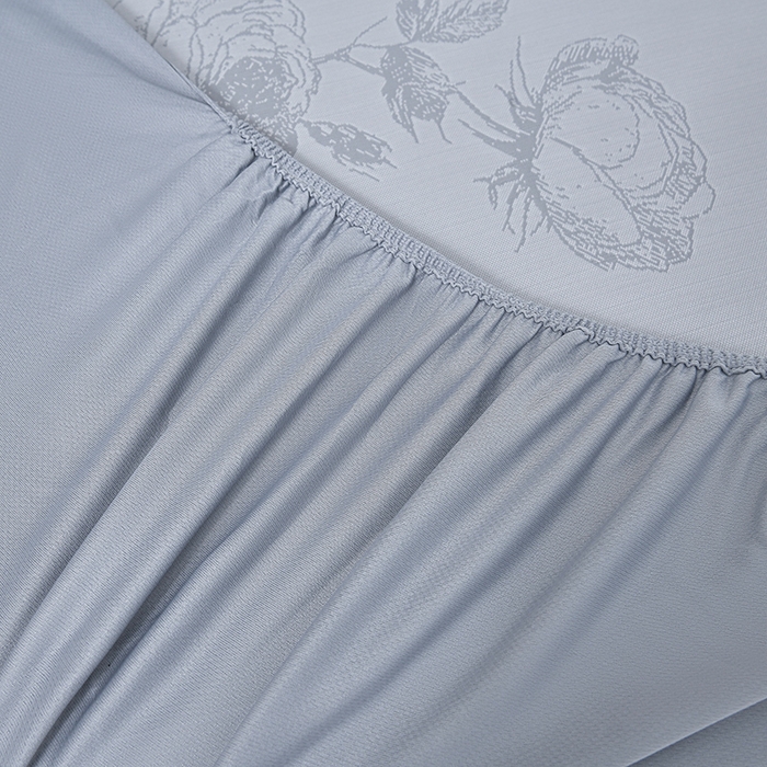 91家纺网 家纺一手货源 找家纺 （总）小牛席业 2026春夏新款【实拍风格】双PE高凉感凉席席子-盛世蔷薇冰丝席（床笠款）藤席冰藤席豆豆席乳胶席