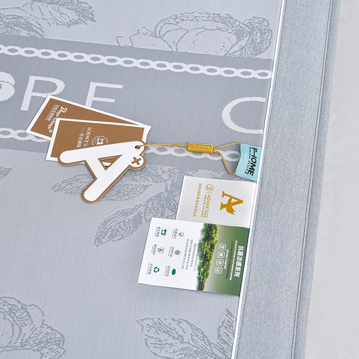 91家纺网 家纺一手货源 找家纺 小牛席业 2026春夏新款【实拍风格】双PE高凉感凉席席子-盛世蔷薇冰丝席（床笠款） 盛世蔷薇-灰色