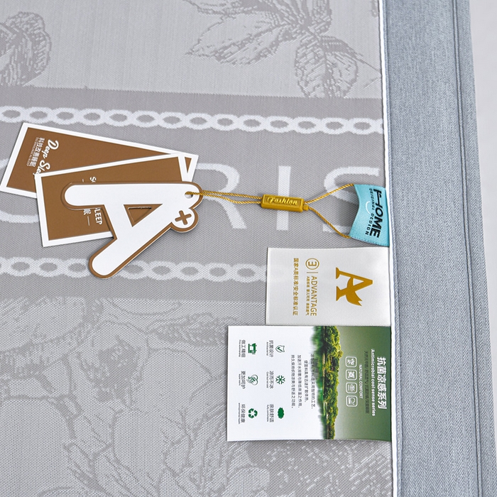 91家纺网 家纺一手货源 找家纺 小牛席业 2026春夏新款【实拍风格】双PE高凉感凉席席子-盛世蔷薇冰丝席（床笠款） 盛世蔷薇-香槟