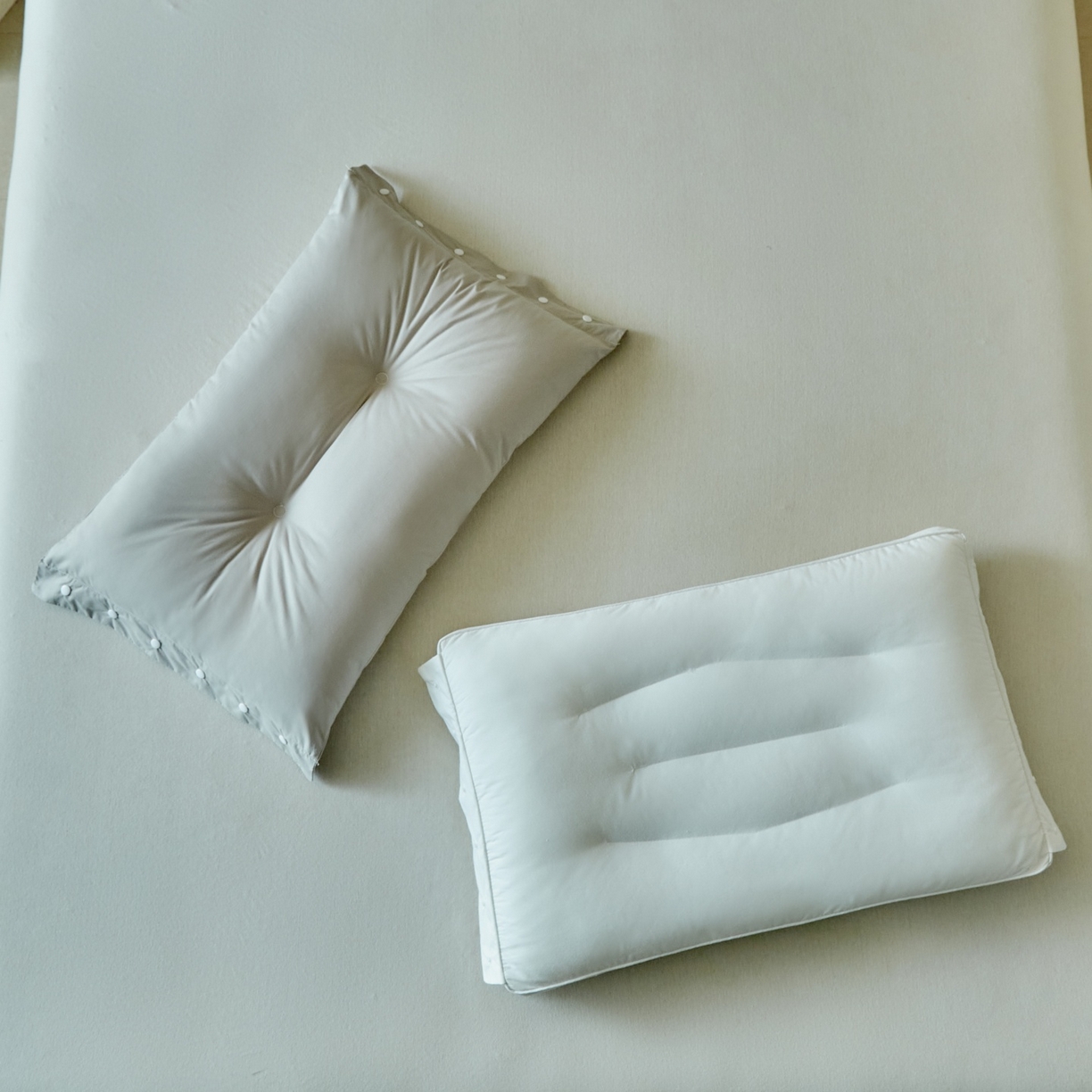 91家纺网 家纺一手货源 找家纺 （总）梵希良品家纺 2026新款二合一子母枕头A类纯棉全棉云朵羽丝绒柔软护颈枕芯可拆卸枕头洗枕头枕芯