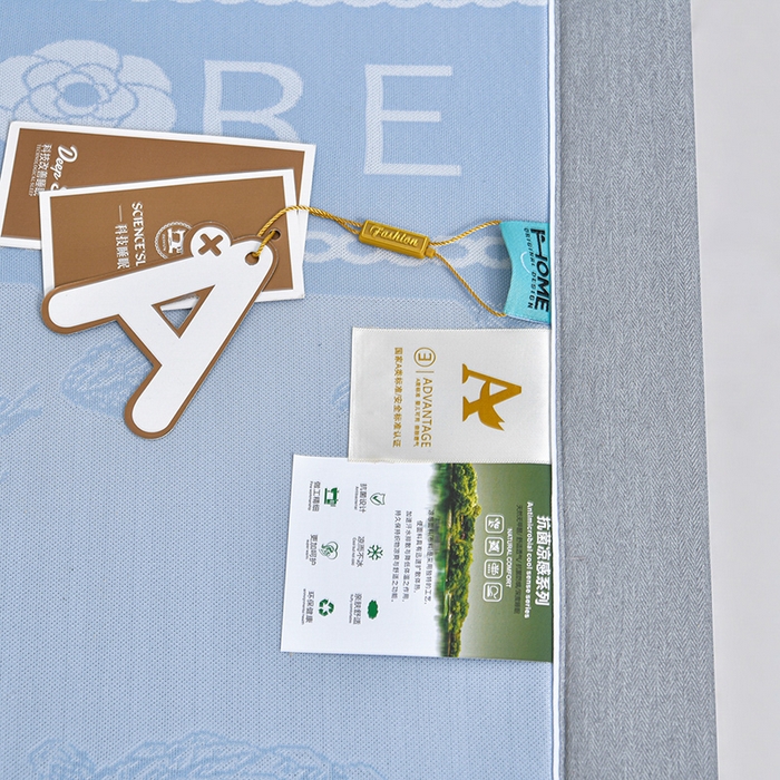 91家纺网 家纺一手货源 找家纺 小牛席业 2026春夏新款【实拍风格】双PE高凉感凉席席子-盛世蔷薇冰丝席 盛世蔷薇-蓝色