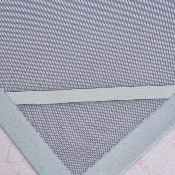 91家纺网 家纺一手货源 找家纺 小牛席业 2026春夏新款【实拍风格】双PE高凉感凉席席子-盛世蔷薇冰丝席 盛世蔷薇-粉色