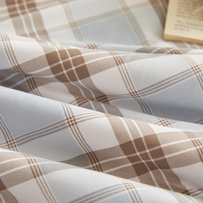 91家纺网 家纺一手货源 找家纺 海洋家纺 2026新款100%新疆棉花印花夏被亲肤仿棉夏凉被纯手包边空调被薄被子 英伦 蓝