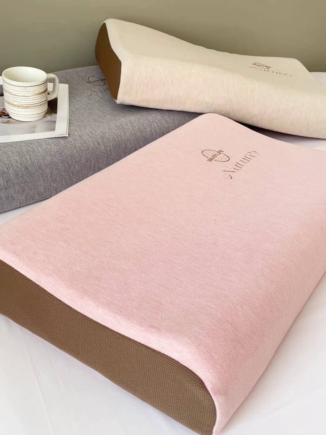 91家纺网 家纺一手货源 找家纺 她喜爱枕芯 2026春夏新款亲肤羊绒乳胶枕枕头枕芯 组合图仅供展示不可下单