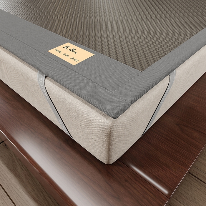 91家纺网 家纺一手货源 找家纺 （总）品乐家纺 2026新款雪藤席3D复合三明治凉感裸睡PE舒爽席子凉席