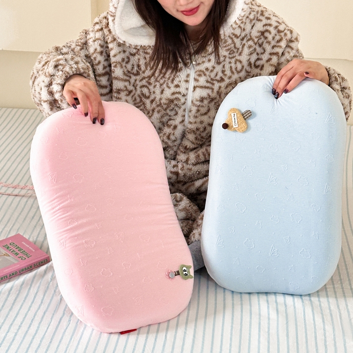 91家纺网 家纺一手货源 找家纺 伟邦枕芯 2026新款叠云双层记忆枕头枕芯儿童款 粉色 女款